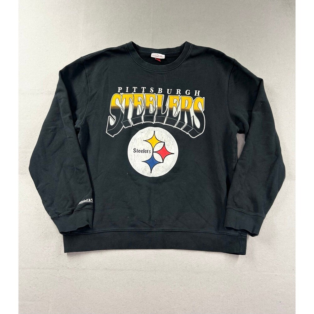 Pittsburgh Steelers Mitchell & Ness Crewneck Sweatshirt 2XL